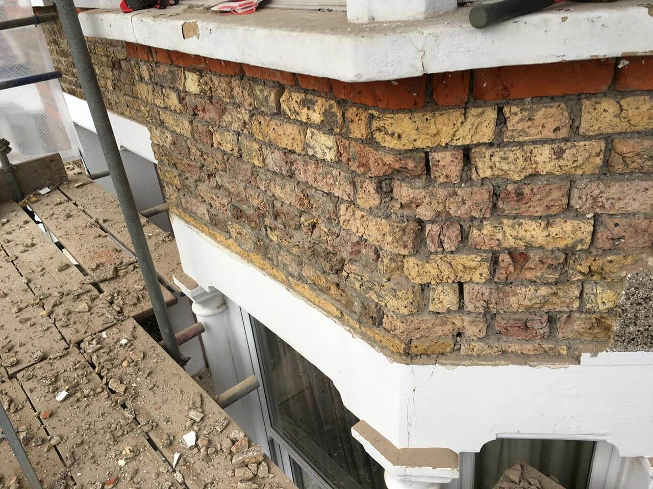 Brick Restoration, Pointing & Pebbledash Removal TLF Stone Restoration